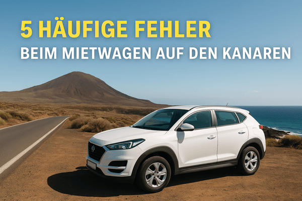 5 Fehler beim Mietwagen auf den Kanaren